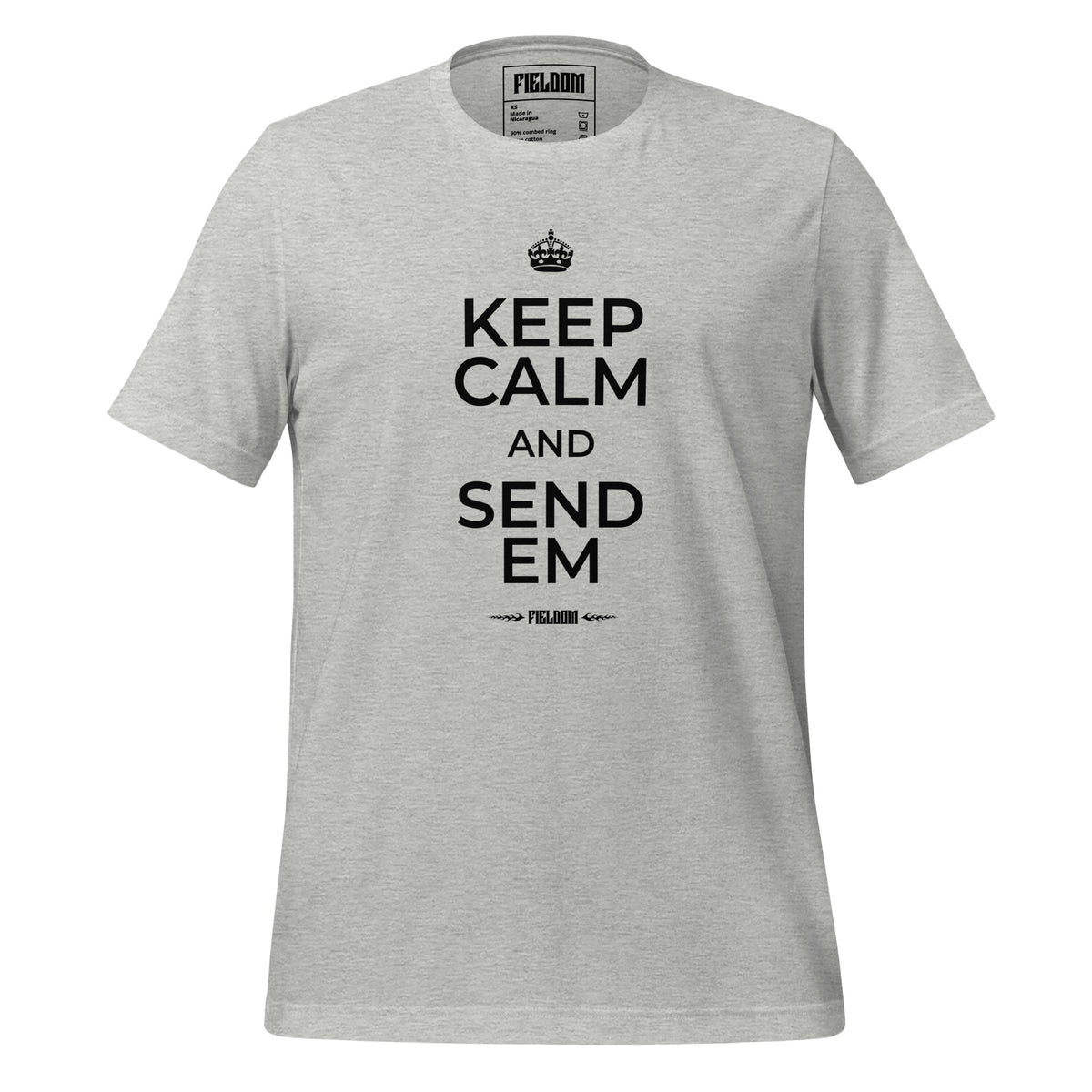 Keep calm and send em- Light Shades