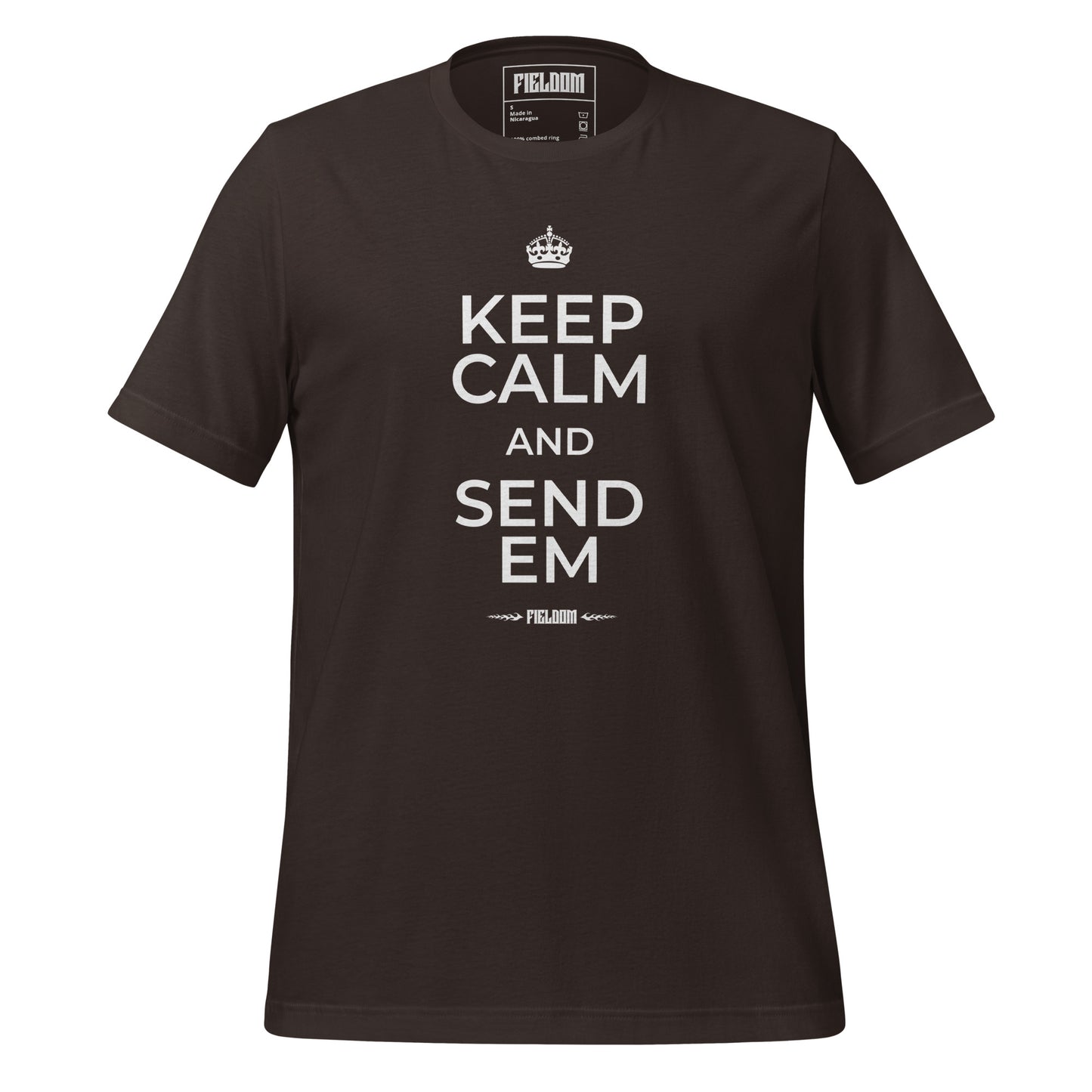 Keep calm and send em- Dark Shades
