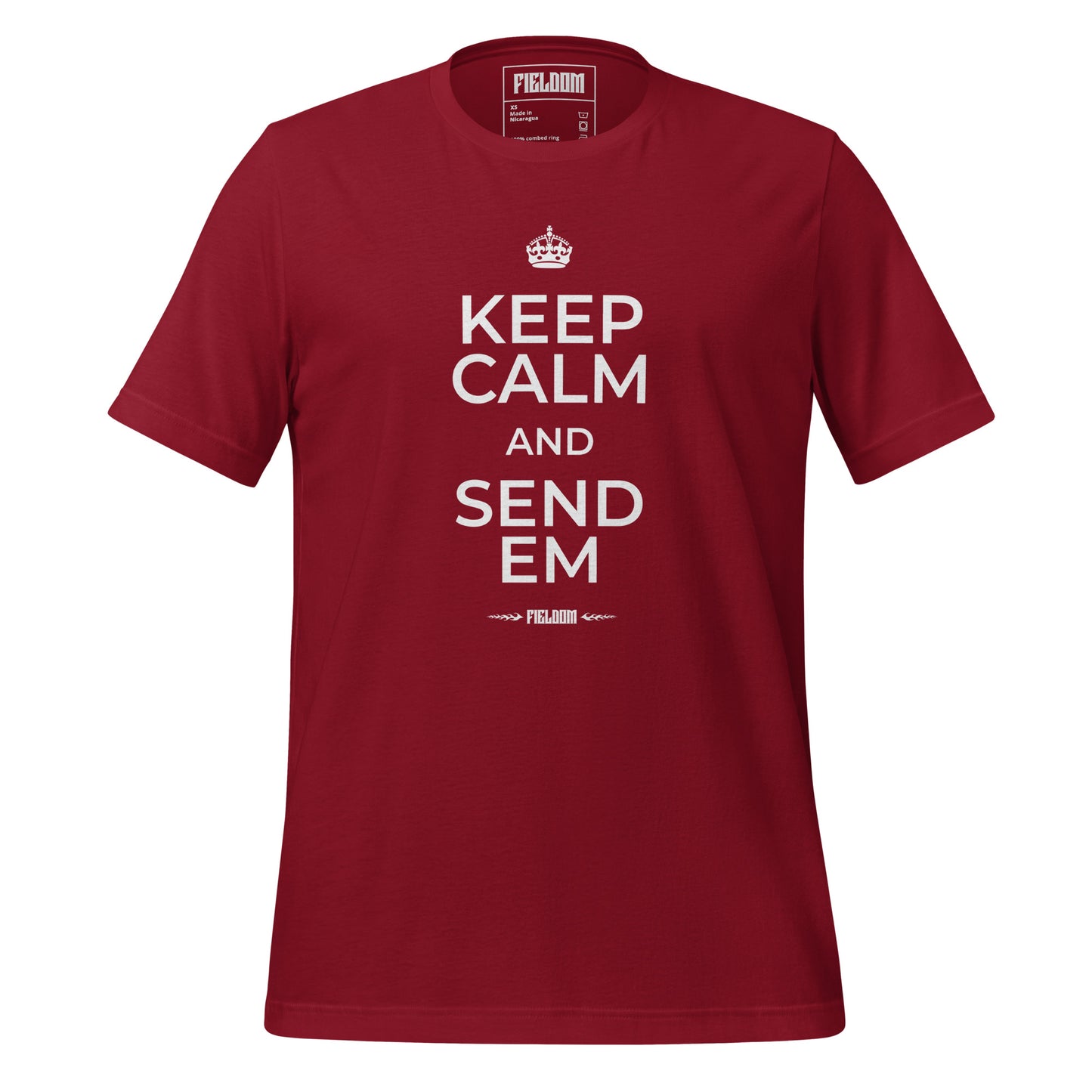 Keep calm and send em- Dark Shades