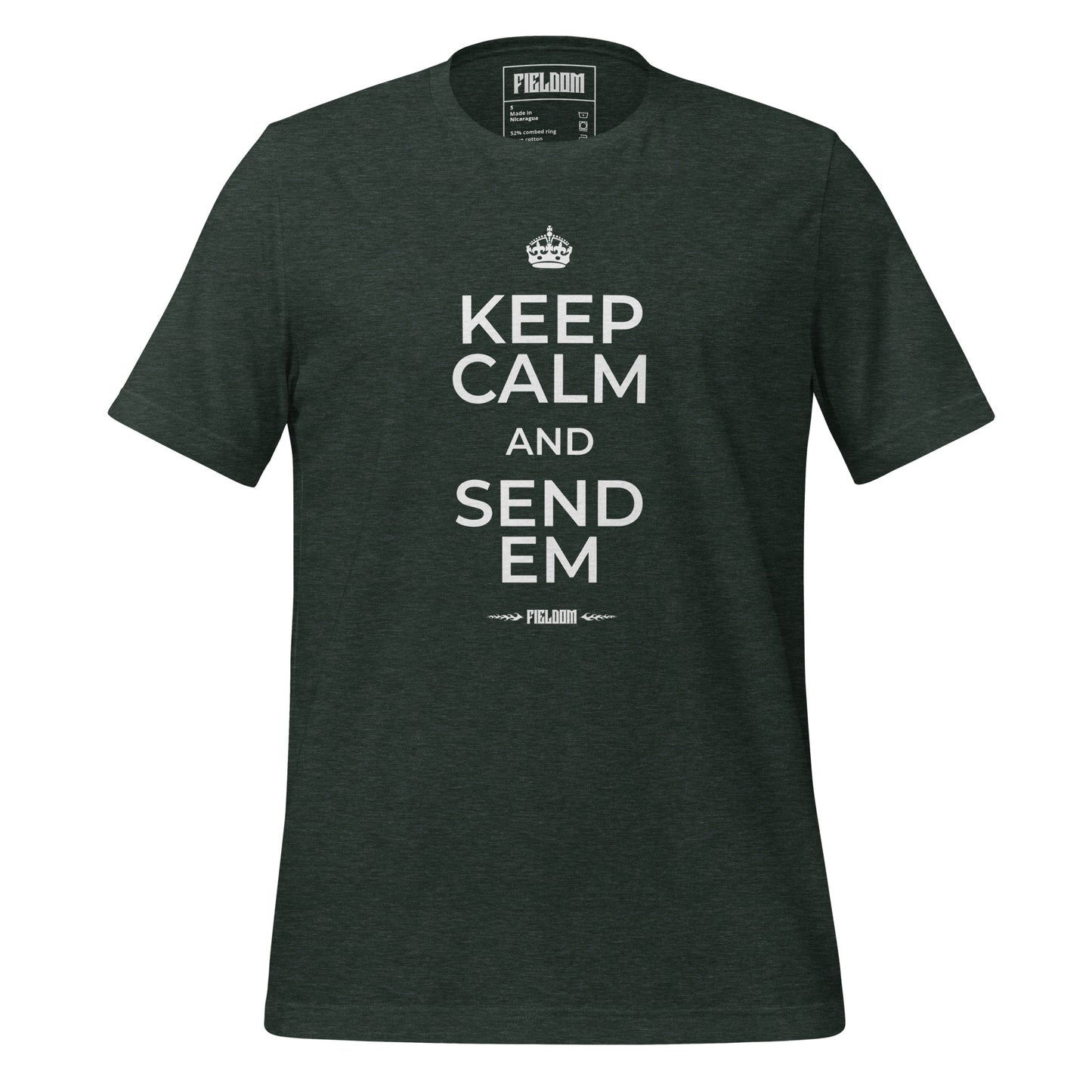 Keep calm and send em- Dark Shades