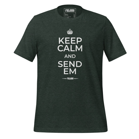 Keep calm and send em- Dark Shades