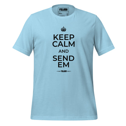 Keep calm and send em- Light Shades