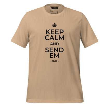 Keep calm and send em- Light Shades