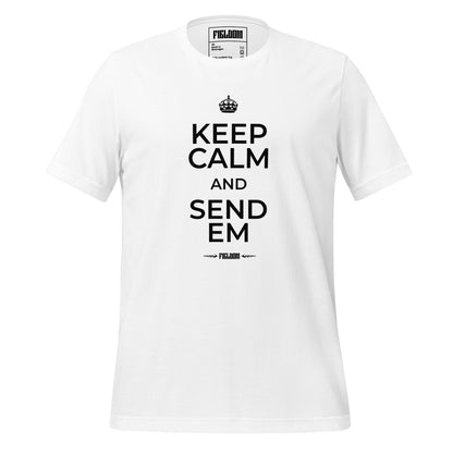 Keep calm and send em- Light Shades