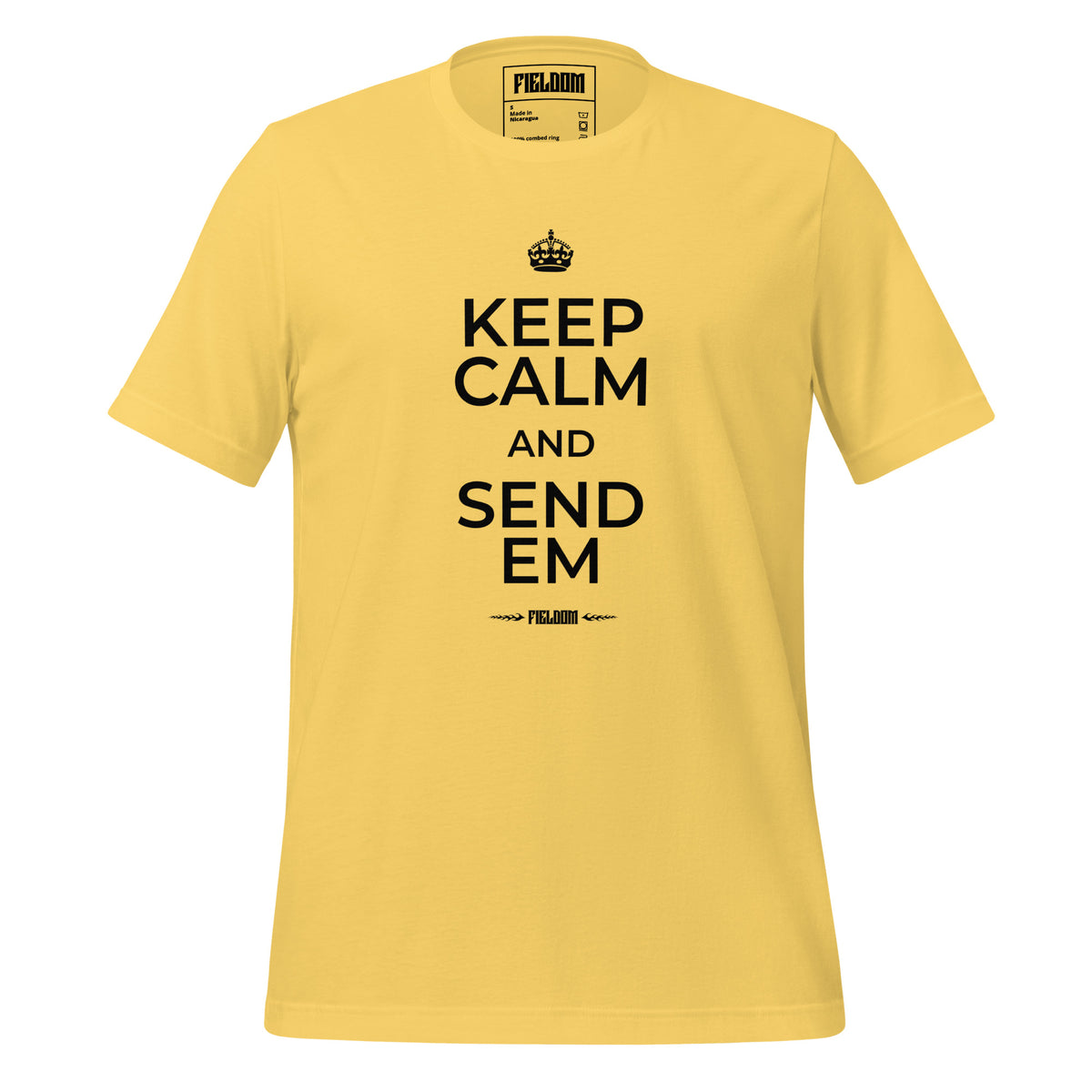 Keep calm and send em- Light Shades