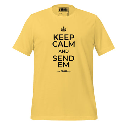 Keep calm and send em- Light Shades