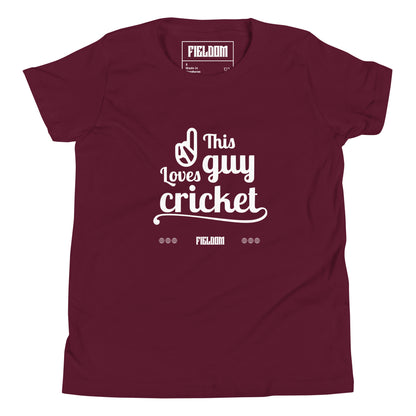 This guy loves cricket- Dark shades